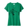 Women's Fan Favorite Blend V Neck Tee Thumbnail